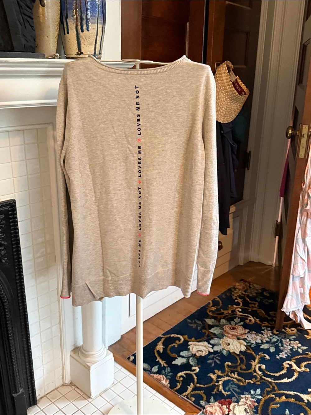 Lisa Todd Loves me/loves me not daisy sweater- worn twice. 260 retail - Picture 2 of 5